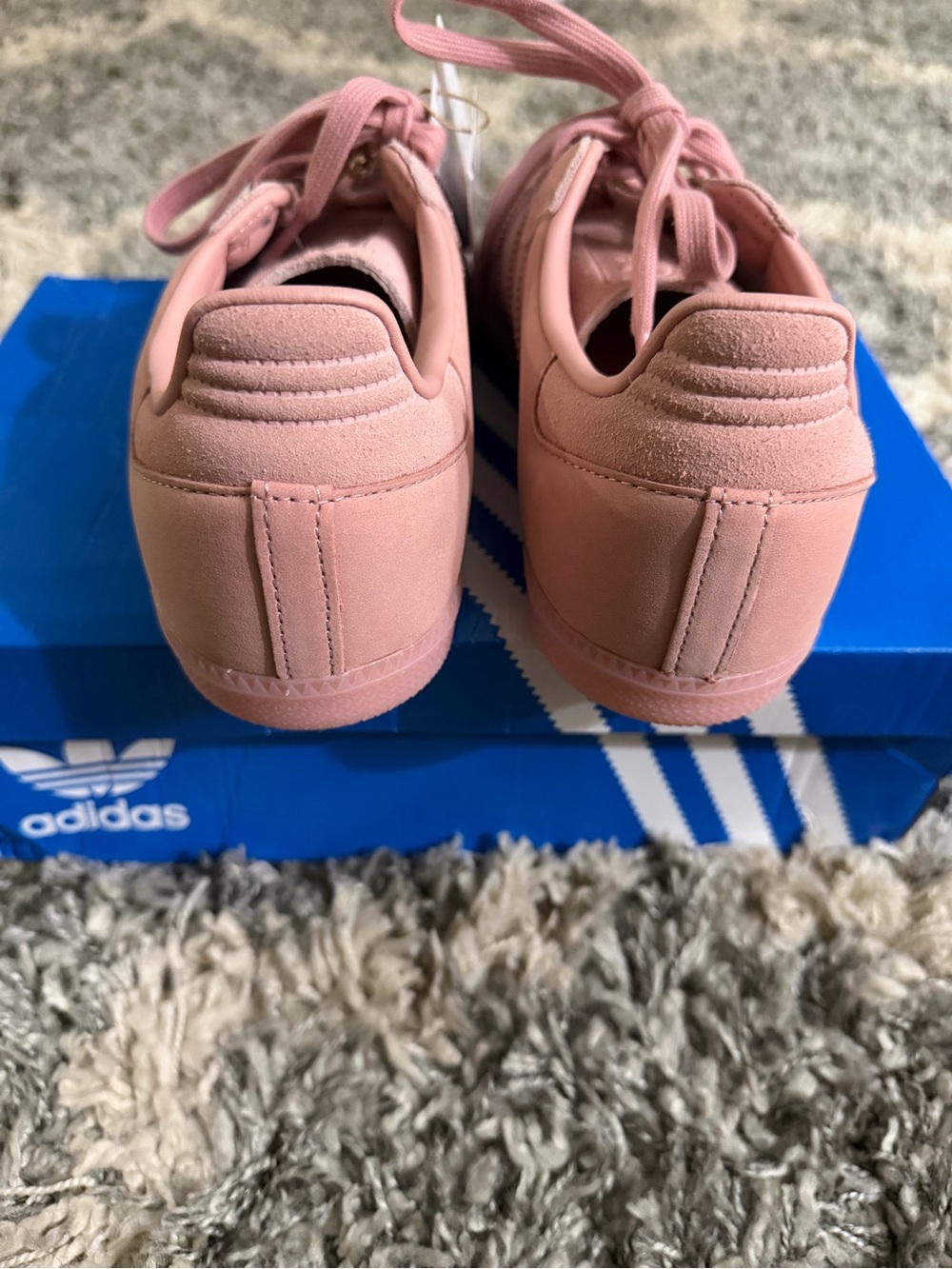 Pink Samba OG Women's Suede Lace-Up Sneakers - Picture 3 of 5